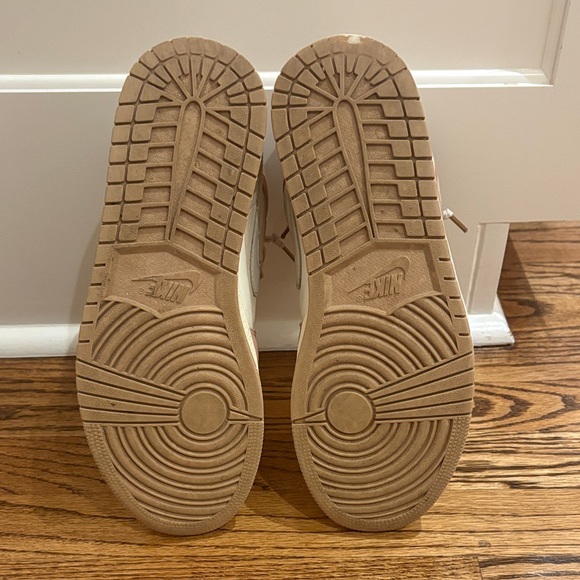 Jordan Women's Sneakers - Peach and Cream - Picture 6 of 6